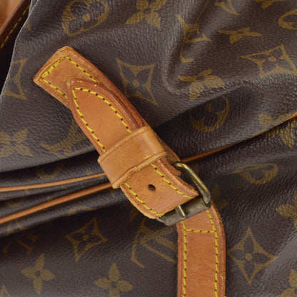 Louis Vuitton Saumur Monogram, Brown, Canvas, Shoulder Bag