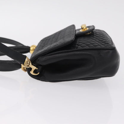 Bally Handbag Leather, Black, Leather, Handbag
