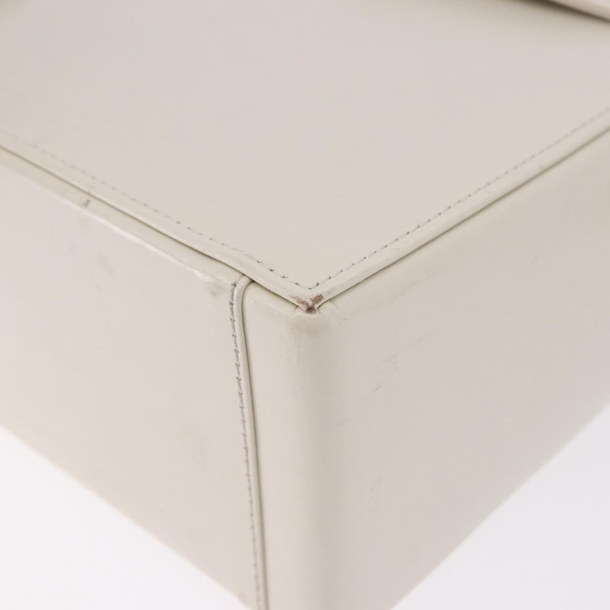 Saint Laurent Vintage Leather, Ecru, Leather, Shoulder Bag