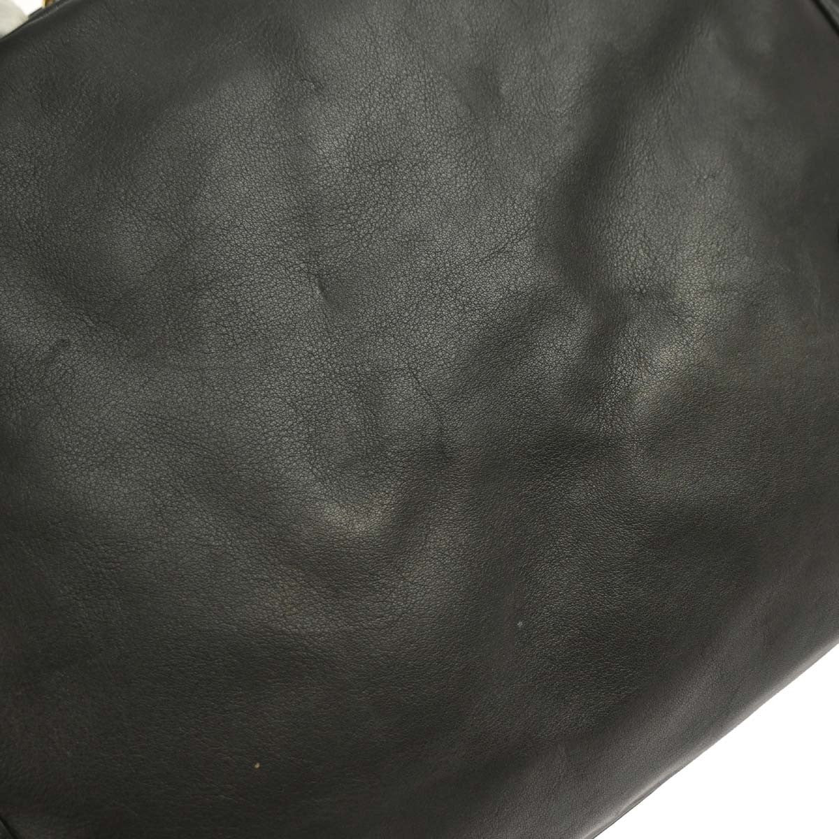 Loewe Amazona Leather, Black, Leather, Travel Bag