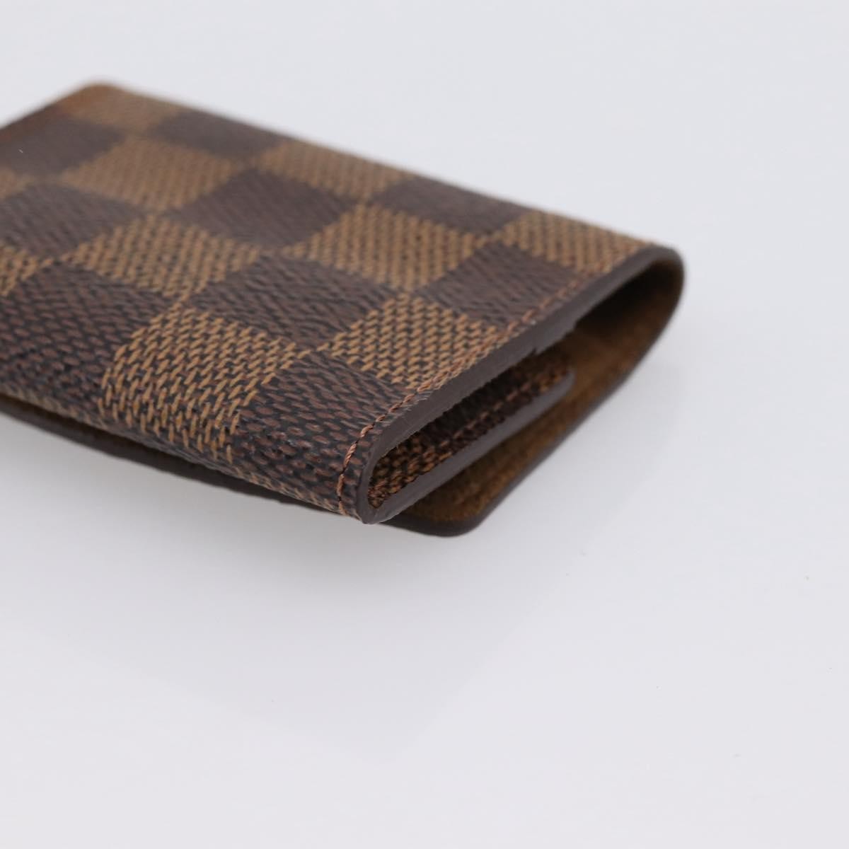 Louis Vuitton Cuff Case Monogram Damier, Brown, Canvas, Wallet