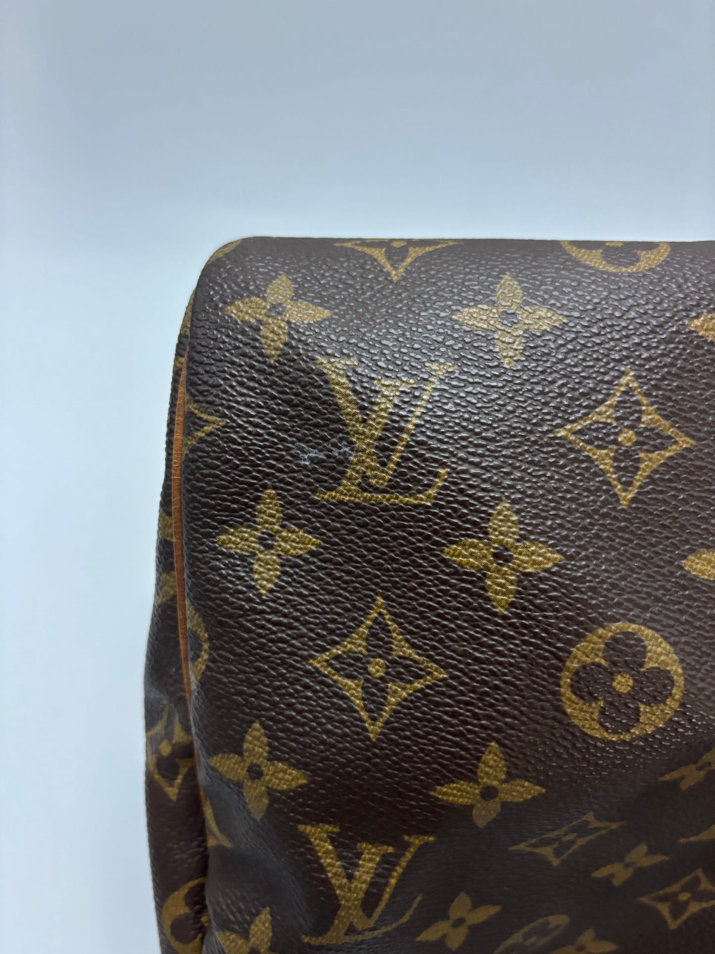 Louis Vuitton Speedy Monogram, Brown, Canvas, Handbag