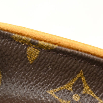 Louis Vuitton Twin Canvas, Brown, Canvas, Clutch