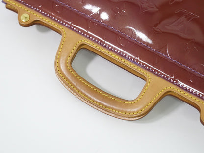 Louis Vuitton Stanton Monogram Vernis, Purple, Leather, Tote Bag