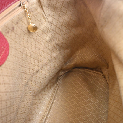 Gucci Vintage Backpack Suede, Red, Suede, Backpack