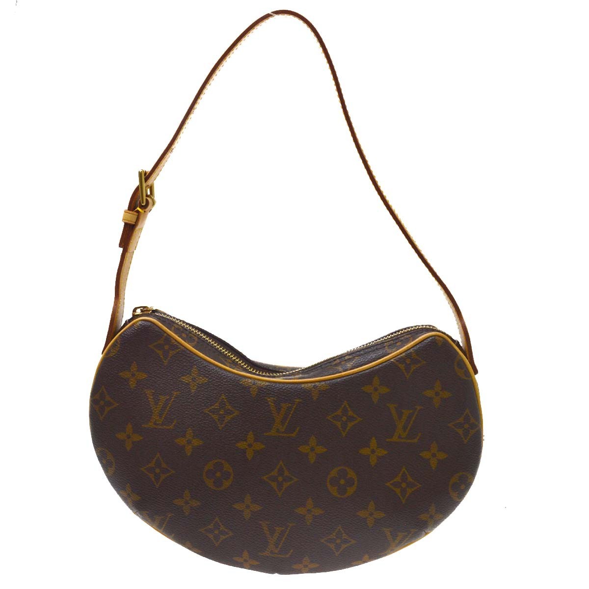 Louis Vuitton Croissant Monogram Canvas, Brown, Canvas, Handbag