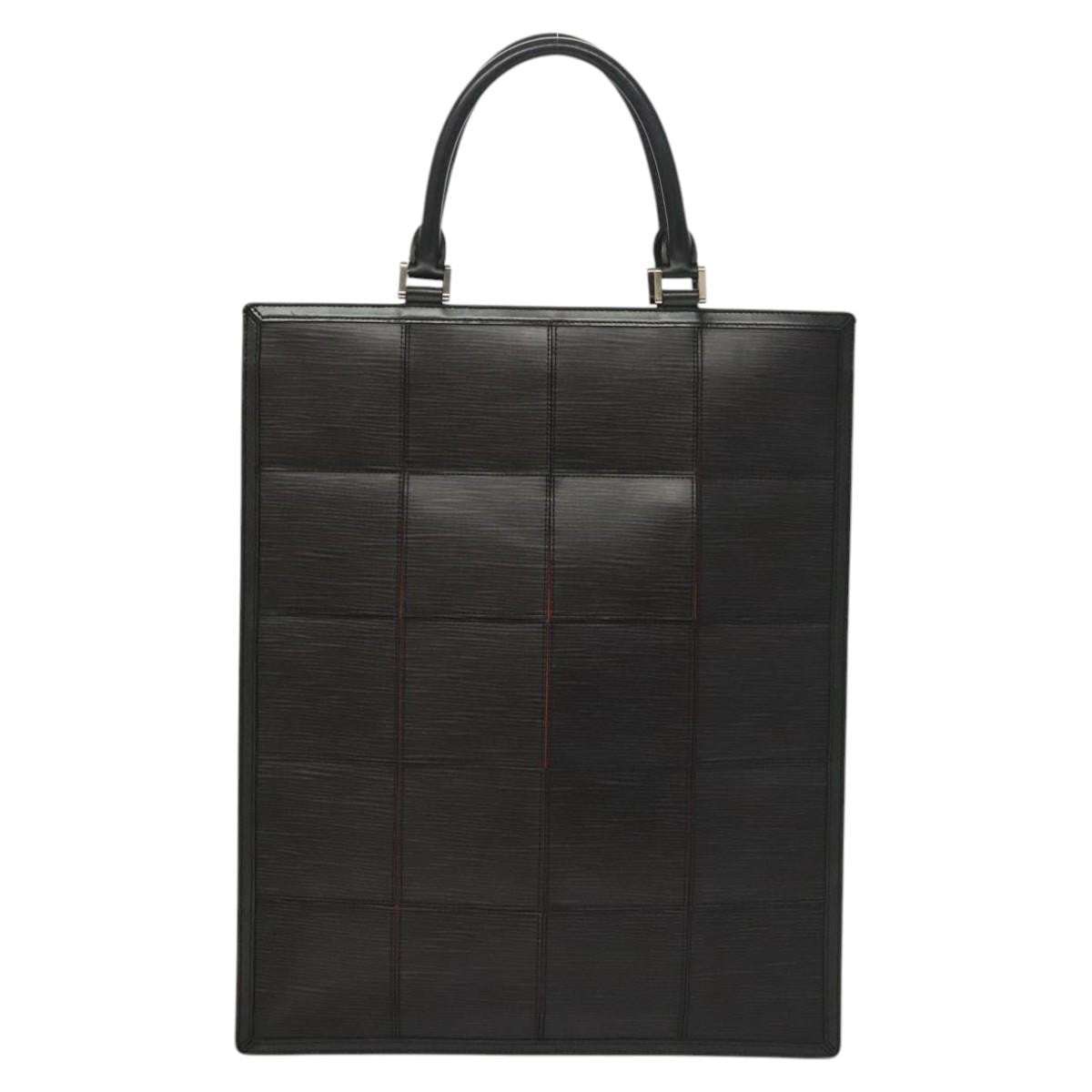 Louis Vuitton Epi Stretch Silver Fizz Epi Stretch, Black, Leather, Handbag