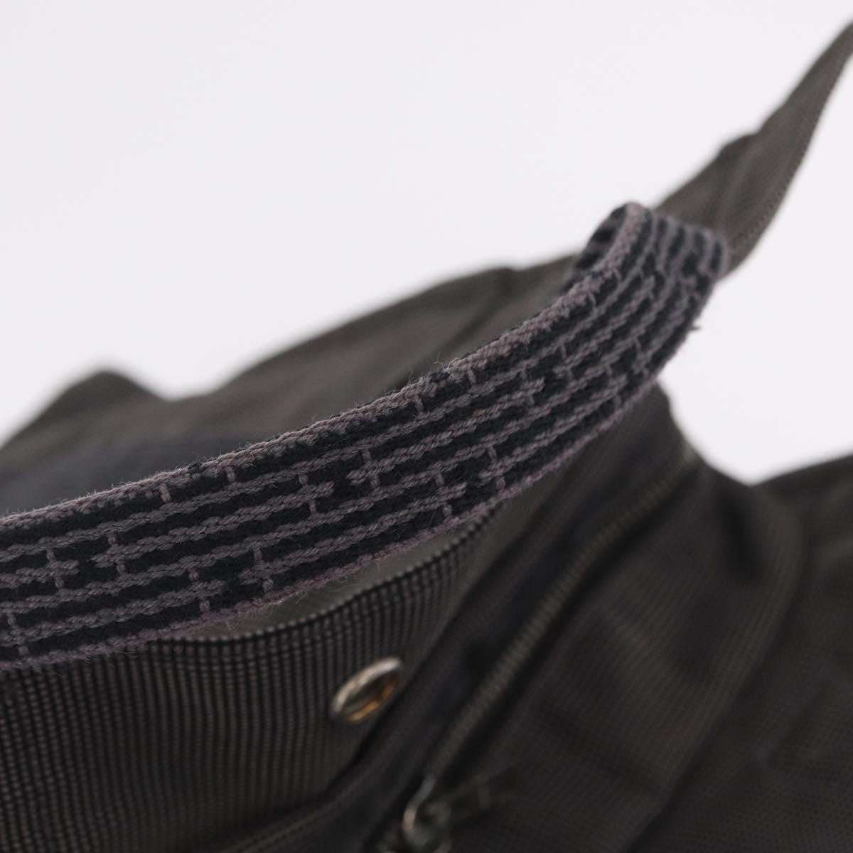 Hermes Herline Canvas, Gray, Canvas, Backpack