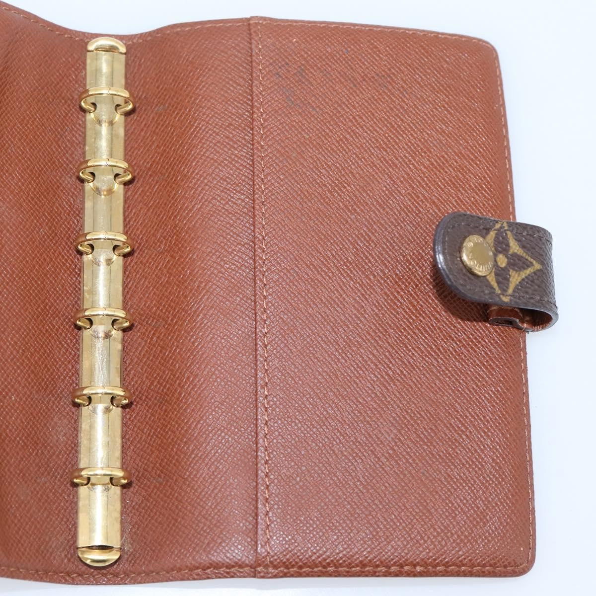 Louis Vuitton Agenda Cover Monogram Canvas, Brown, Canvas, Wallet