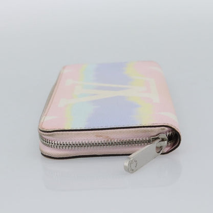 Louis Vuitton Zippy By The Pool Monogram Giant, Pink, Canvas, Wallet
