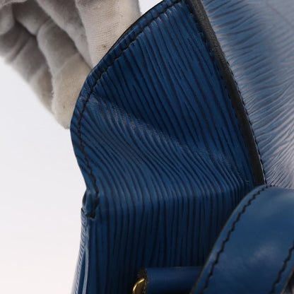 Louis Vuitton Cartouchiere Epi Leather, Blue, Leather, Shoulder Bag