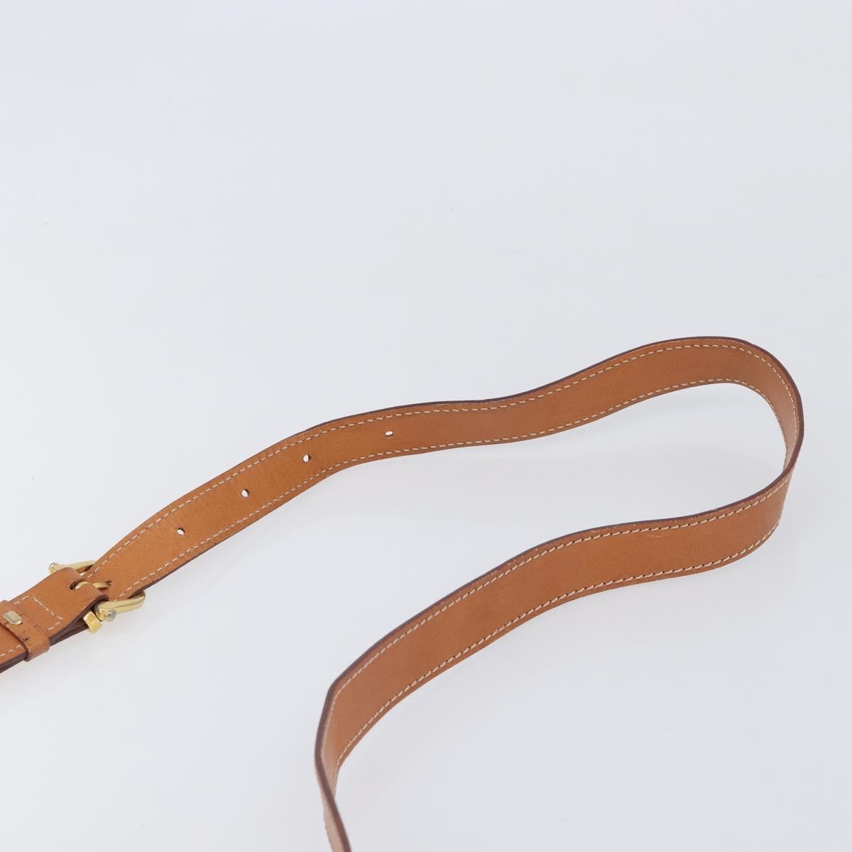 Celine Macadam Leather, Beige, Canvas, Shoulder Bag