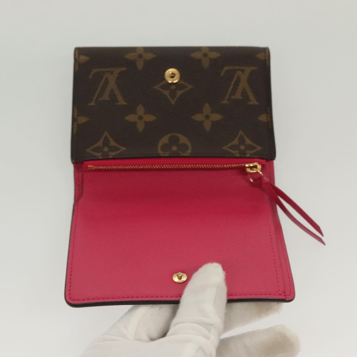 Louis Vuitton Victorine Monogram Vivienne Japan Garden, Brown, Canvas, Wallet