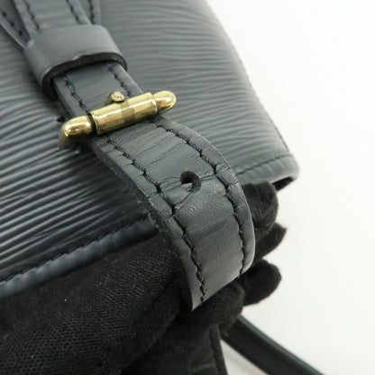 Louis Vuitton Petit Bucket Epi Leather, Black, Leather, Handbag