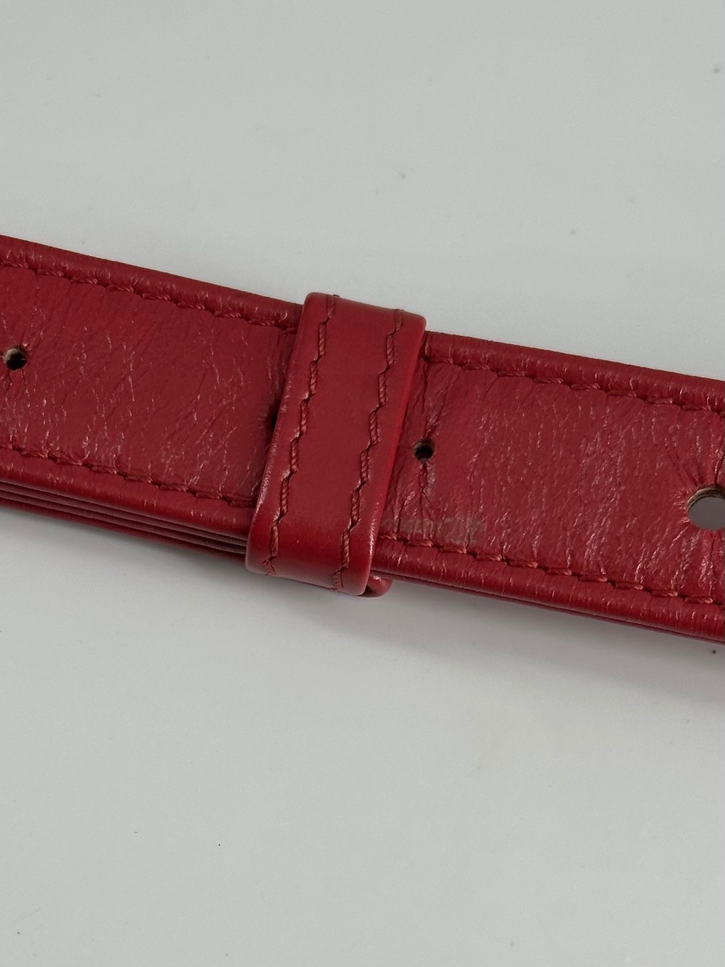 Chanel So Black Gabrielle Hobo Chevron Aged Calfskin, RED, LEATHER, Handbag