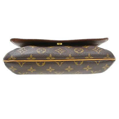 Louis Vuitton Musette Tango Monogram Canvas, Brown, Canvas, Shoulder Bag
