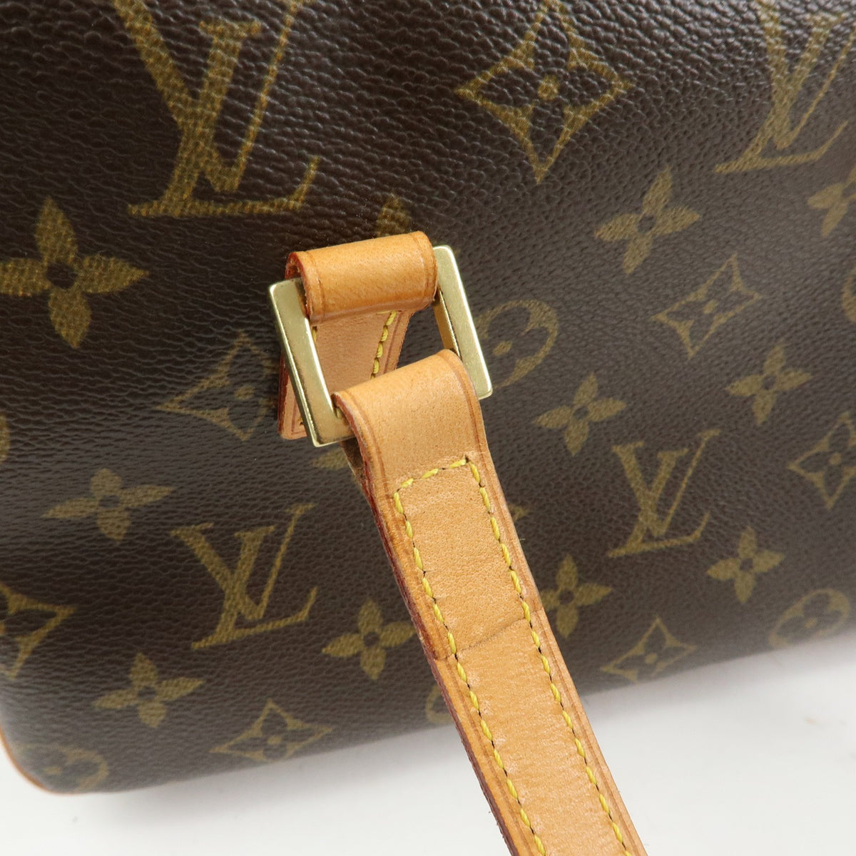 Louis Vuitton Cite Monogram Canvas, Brown, Canvas, Handbag