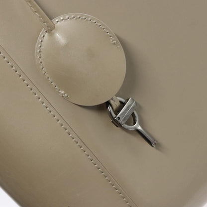 Christian Dior Pearl Lady Dior Patent leather, Beige, Patent Leather, Handbag