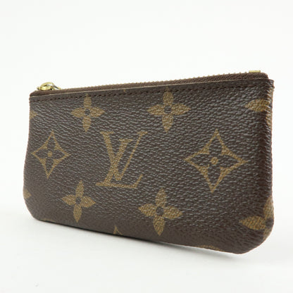 Louis Vuitton Key Monogram Canvas, Brown, Canvas, Clutch
