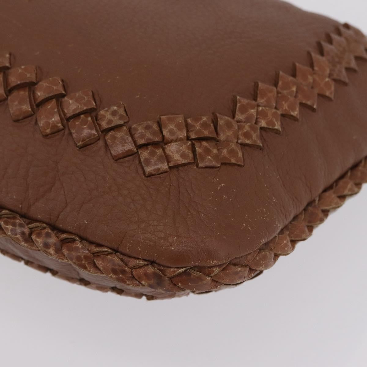Bottega Veneta Veneta Hobo Intrecciato Nappa, Brown, Leather, Shoulder Bag