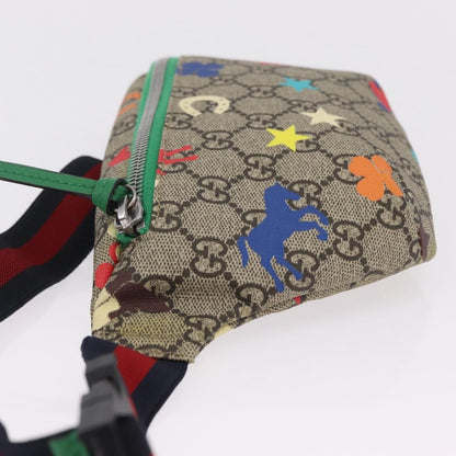 Gucci Children's Belt Bag Printed GG Coated Canvas, Beige, Canvas, Clutch