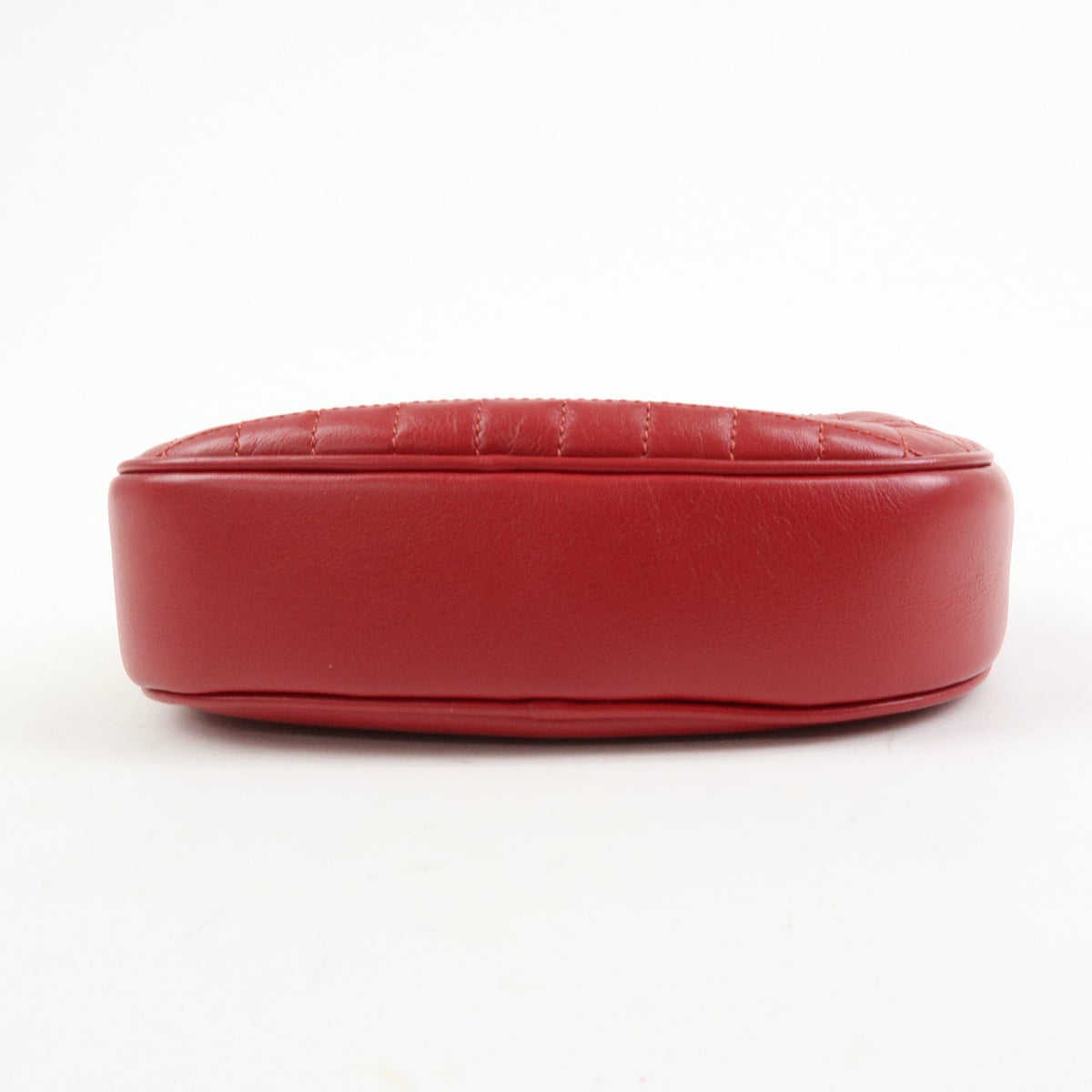 Celine C Charm Camera Quilted Leather, Red, Leather, Handbag