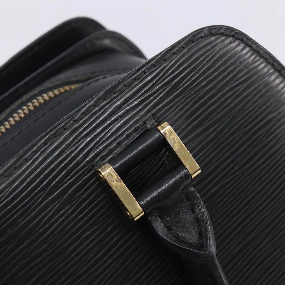 Louis Vuitton Pont Neuf Epi Leather, Black, Leather, Handbag