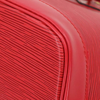 Louis Vuitton Alma Epi Leather, Red, Leather, Handbag