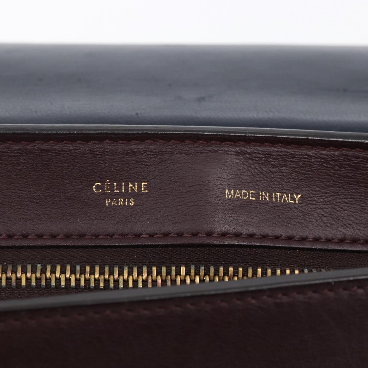 Celine Tricolor Trapeze Bag Leather, MULTICOLOUR, LEATHER, Handbag