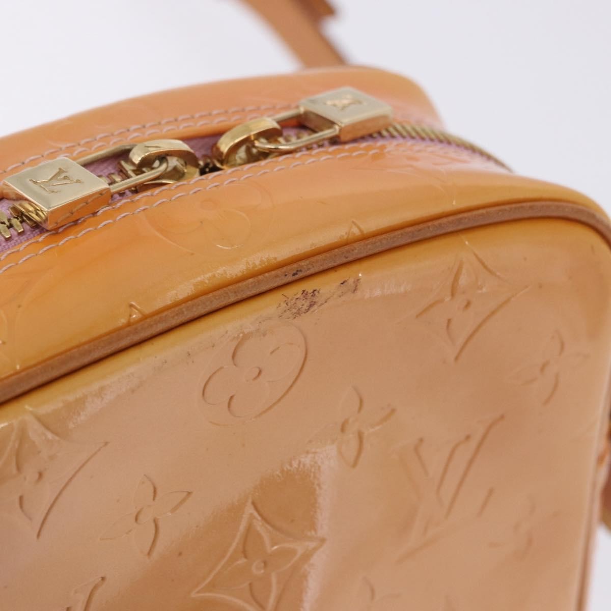 Louis Vuitton Wooster Monogram vernis, Yellow, Patent Leather, Shoulder Bag