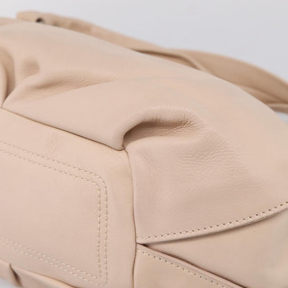 Celine Bittersweet Leather, Beige, Leather, Handbag