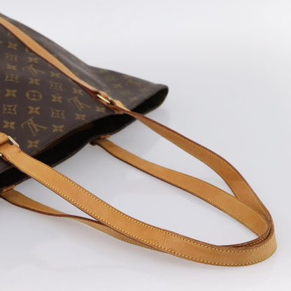 Louis Vuitton Shopping Sac Monogram Canvas, Brown, Canvas, Handbag