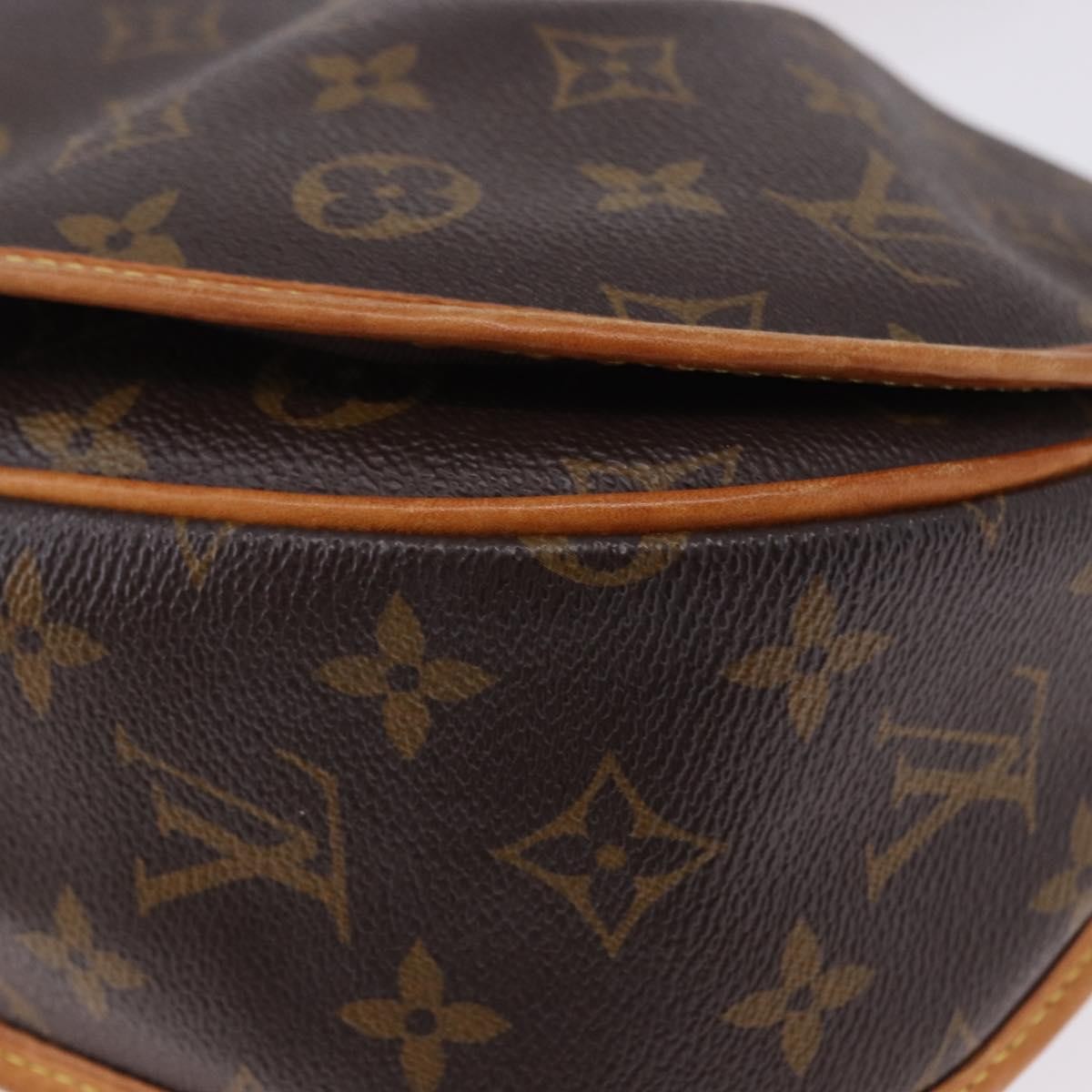 Louis Vuitton Menilmontant Monogram Canvas, Brown, Canvas, Handbag
