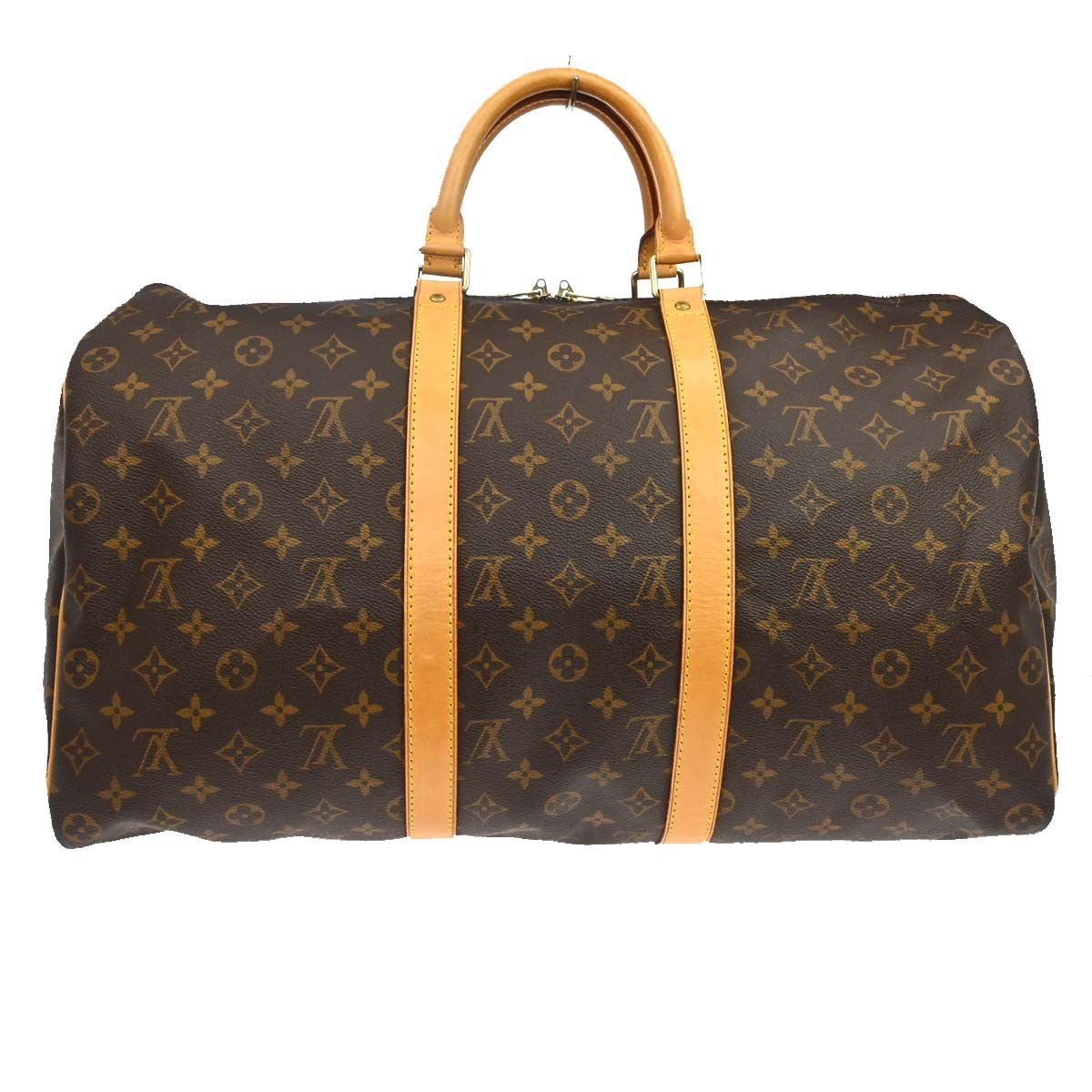 Louis Vuitton Keepall Monogram Canvas, Brown, Canvas, Travel Bag