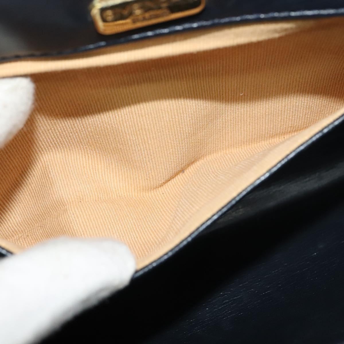 Givenchy Vintage 4G Leather, Navy, Leather, Shoulder Bag