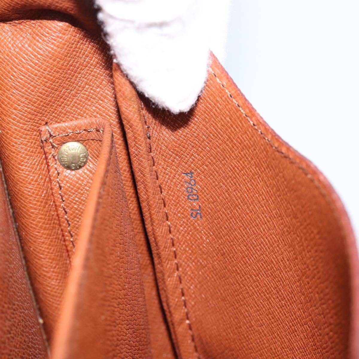 Louis Vuitton Cartouchiere Monogram, Brown, Canvas, Shoulder Bag