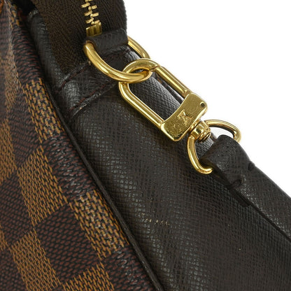 Louis Vuitton Trousse Make Up Damier Canvas, Brown, Canvas, Clutch