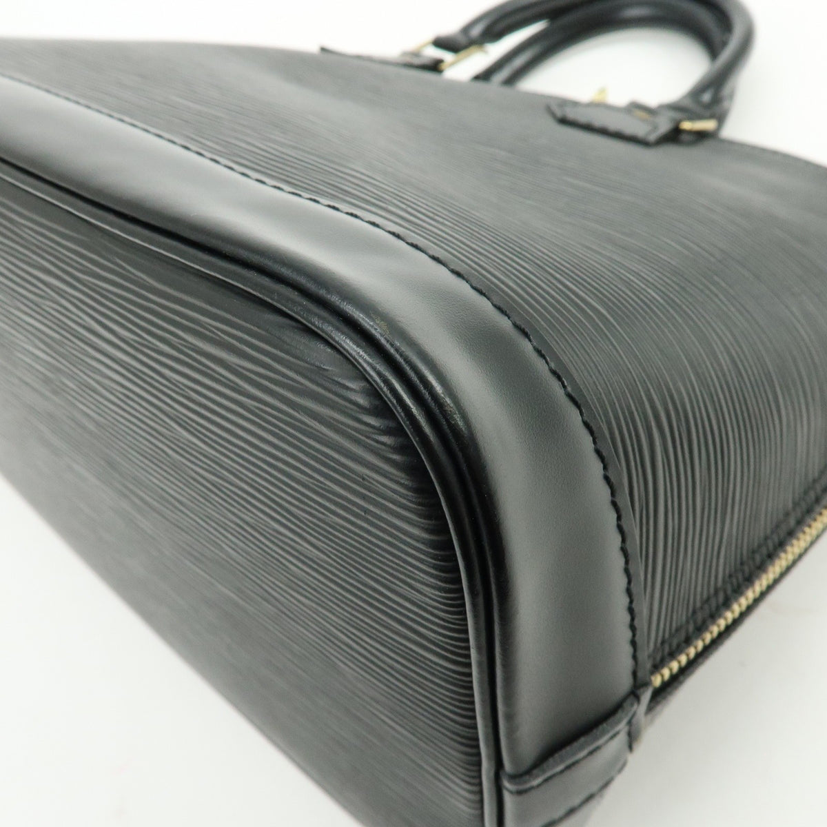 Louis Vuitton Vintage Alma Epi Leather, Black, Leather, Handbag