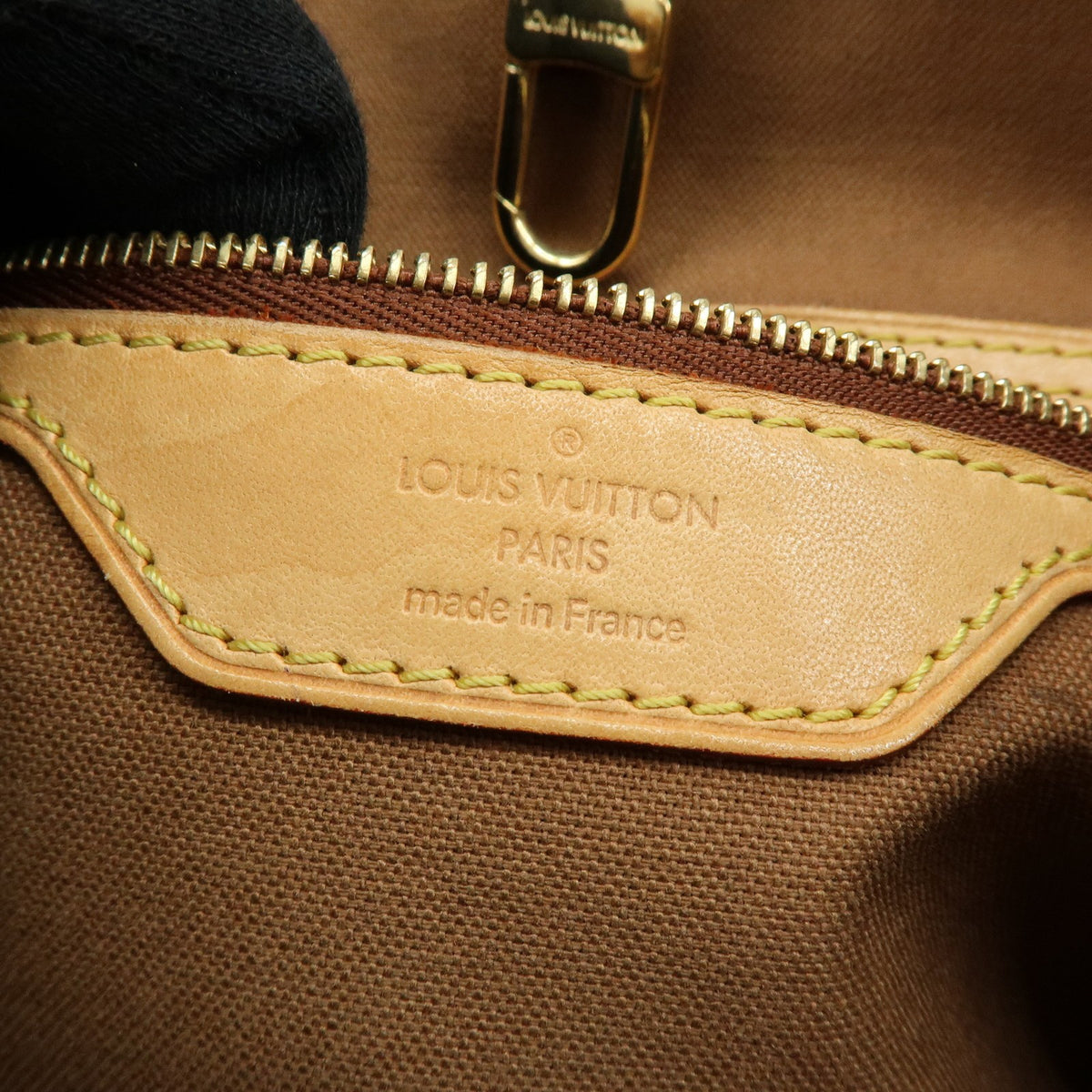 Louis Vuitton Batignolles Monogram Canvas, Brown, Canvas, Tote Bag