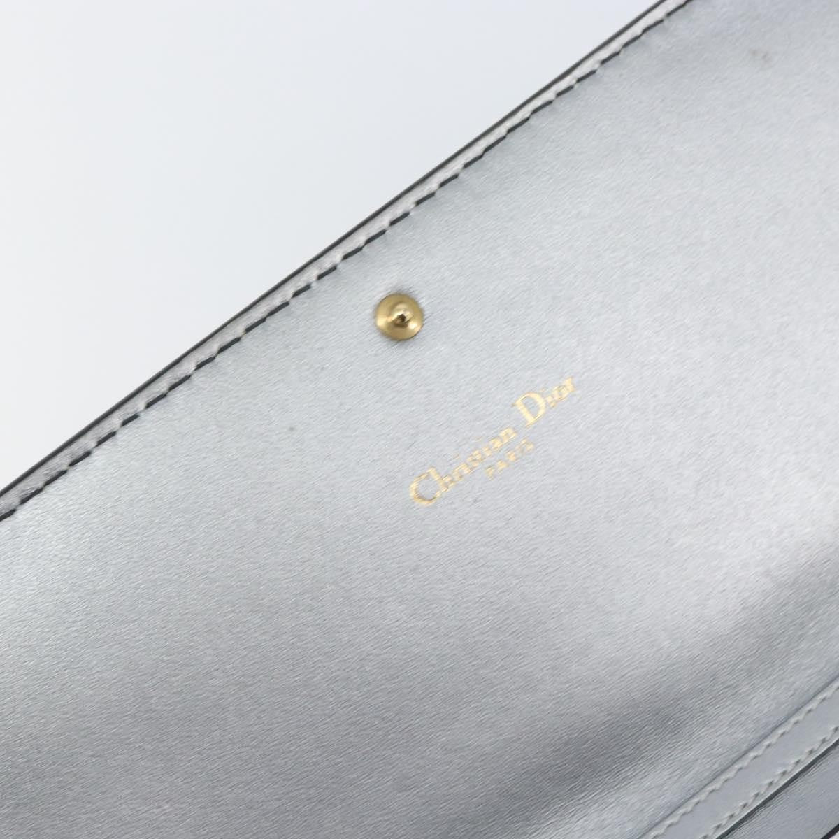 Christian Dior J'Adior Croisiere Chain Leather, Silver, Leather, Clutch