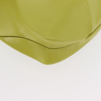 Bottega Veneta The Whirl Clutch Leather, Green, Leather, Clutch