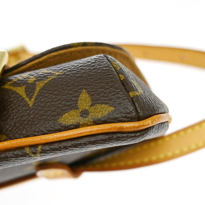 Louis Vuitton Marelle Monogram, Brown, Canvas, Clutch