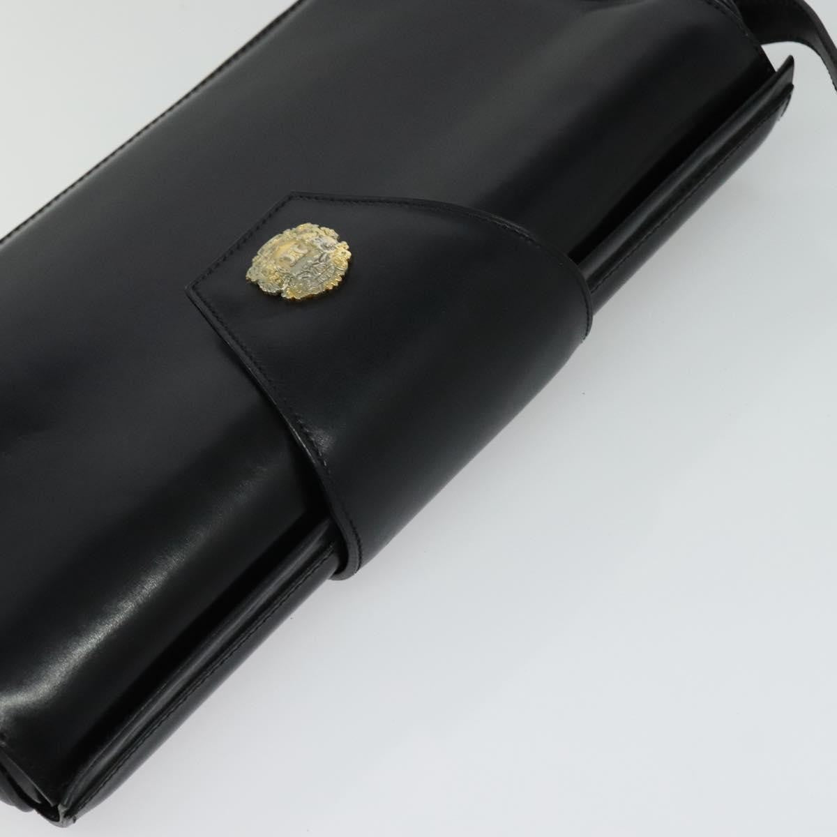 Celine Vintage Leather, Black, Leather, Shoulder Bag