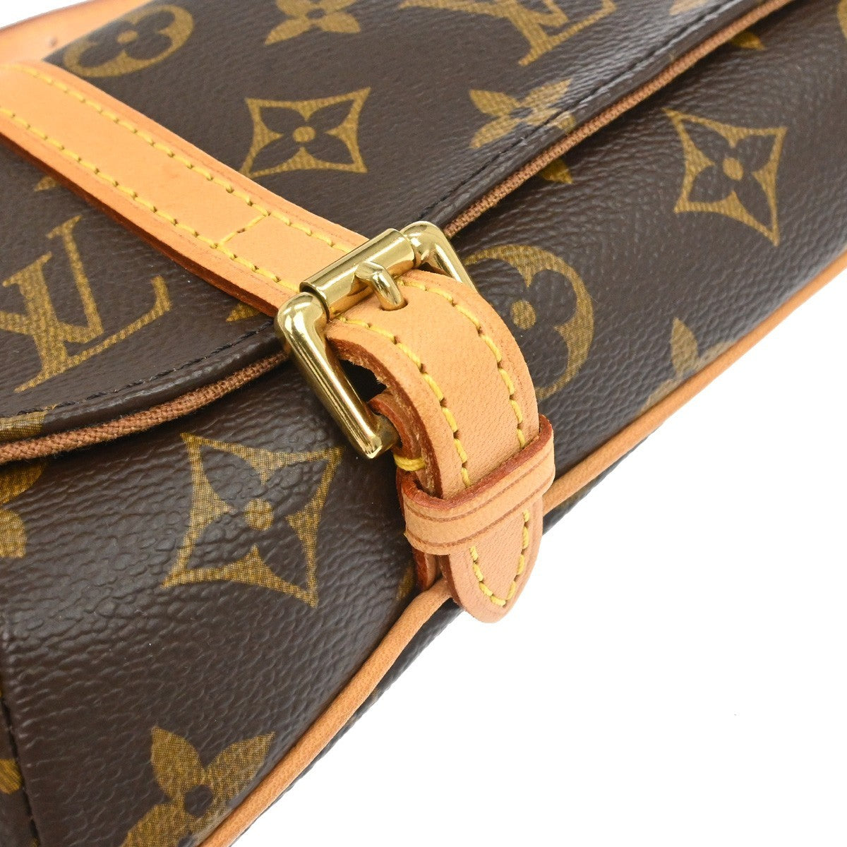 Louis Vuitton Marelle Waist Monogram Canvas, Brown, Canvas, Clutch