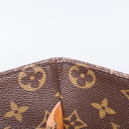 Louis Vuitton Shopping Sac Monogram Canvas, Brown, Canvas, Handbag