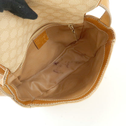 Celine Macadam Canvas and Leather, Beige, PVC, Tote Bag