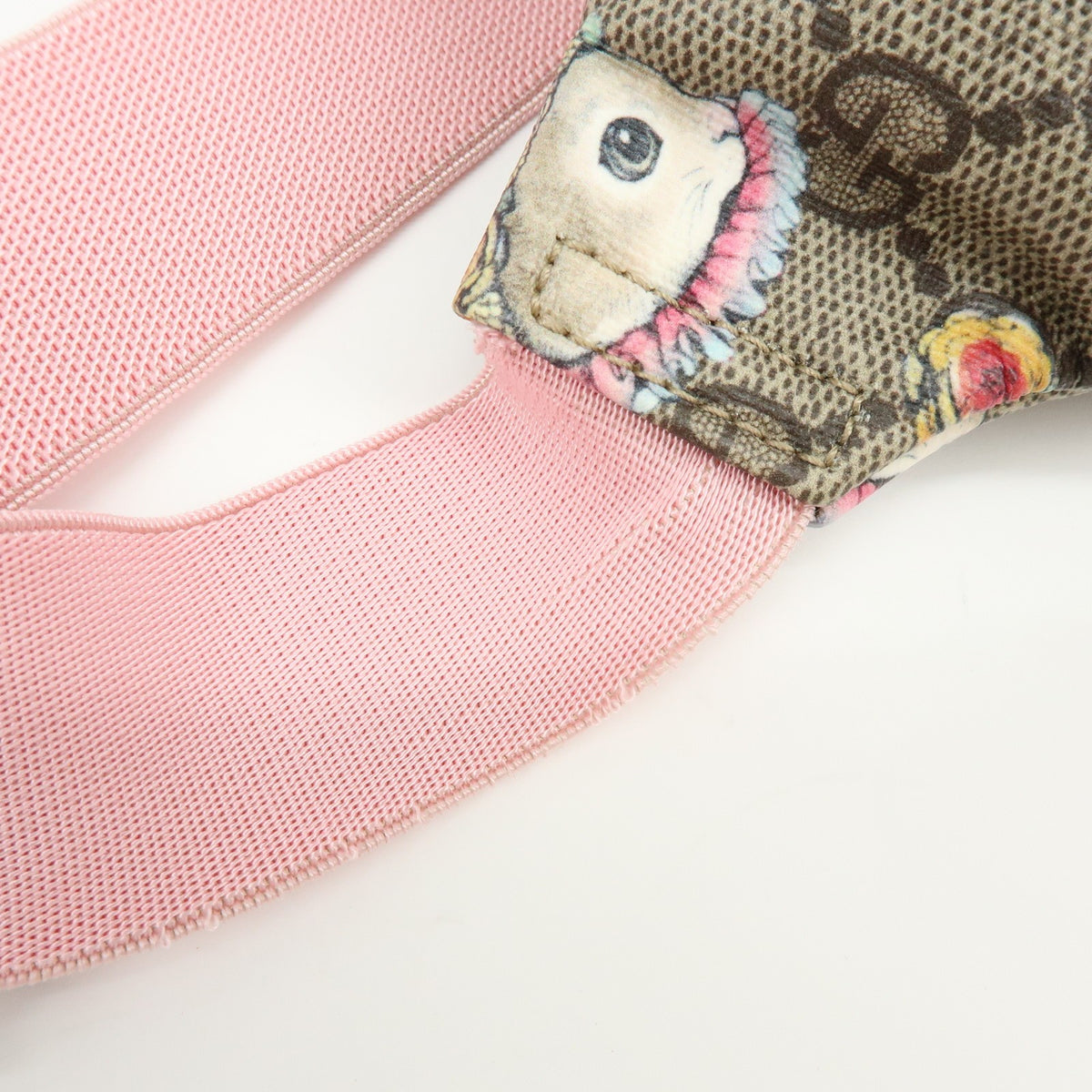 Gucci Children's Belt Printed GG Coated Canvas, Beige, Canvas, Handbag