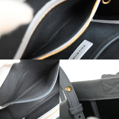 Balenciaga Hardware Canvas, Gray, Canvas, Tote Bag