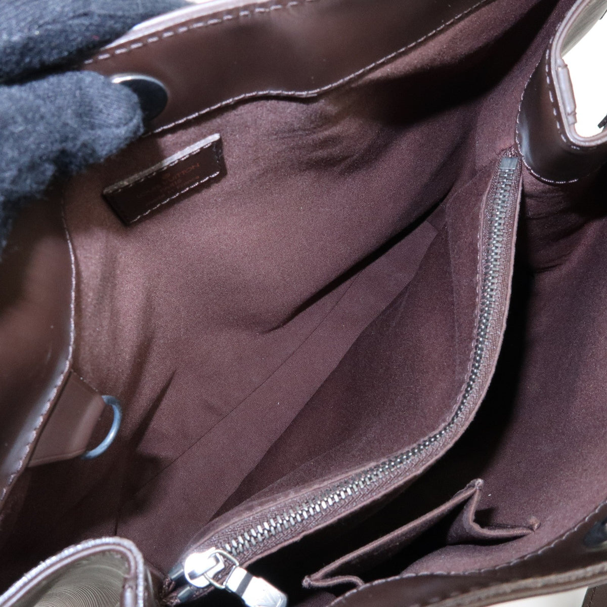 Louis Vuitton Mandara Epi Leather, Brown, Leather, Shoulder Bag