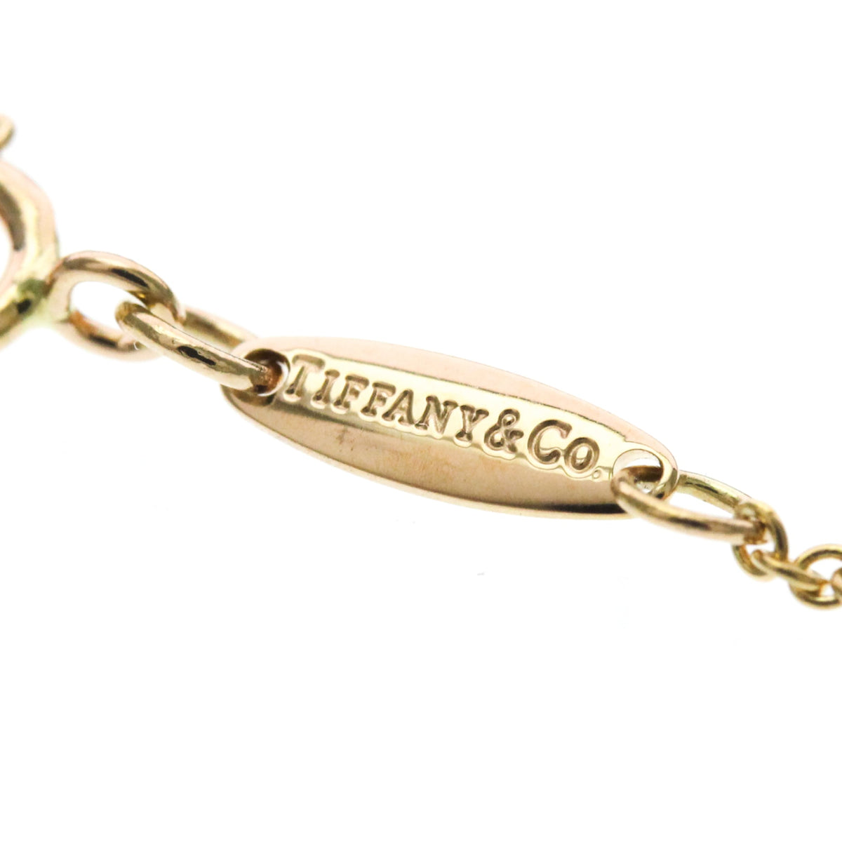 Tiffany & Co. Elsa Peretti Open Heart Pendant 18K Rose Gold, Pink, Pink Gold, Necklace
